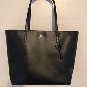 Kate Spade medium sized black leather purse